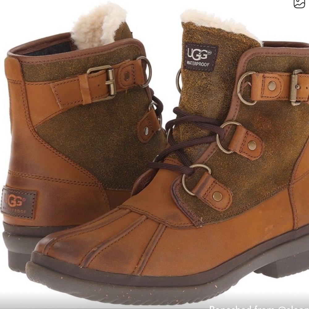 UGG Tan Waterproof Boots